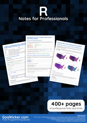 R Notes for Professionals